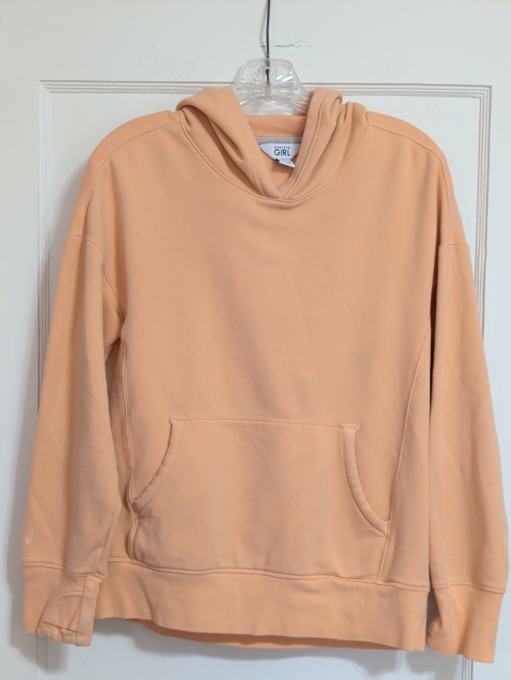 Athleta Girl Peach Crewneck Hoodie Size XL 14